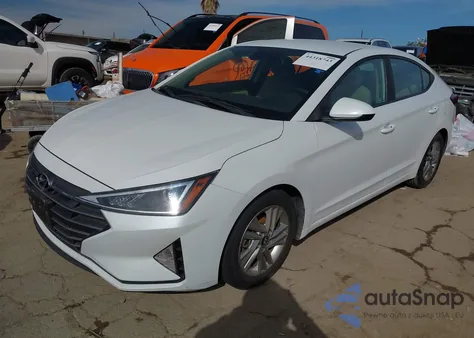 2019 Hyundai Elantra Sel из США, поврежденный, VIN 5NPD84LF0KH413480